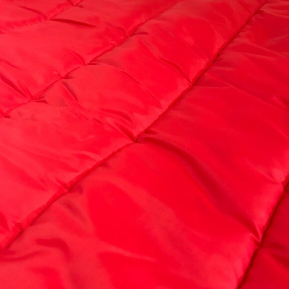 Firestone Red Vest Vintage Reversible Size S Retro Auto Racing Mechanic Jacket - Picture 9 of 16